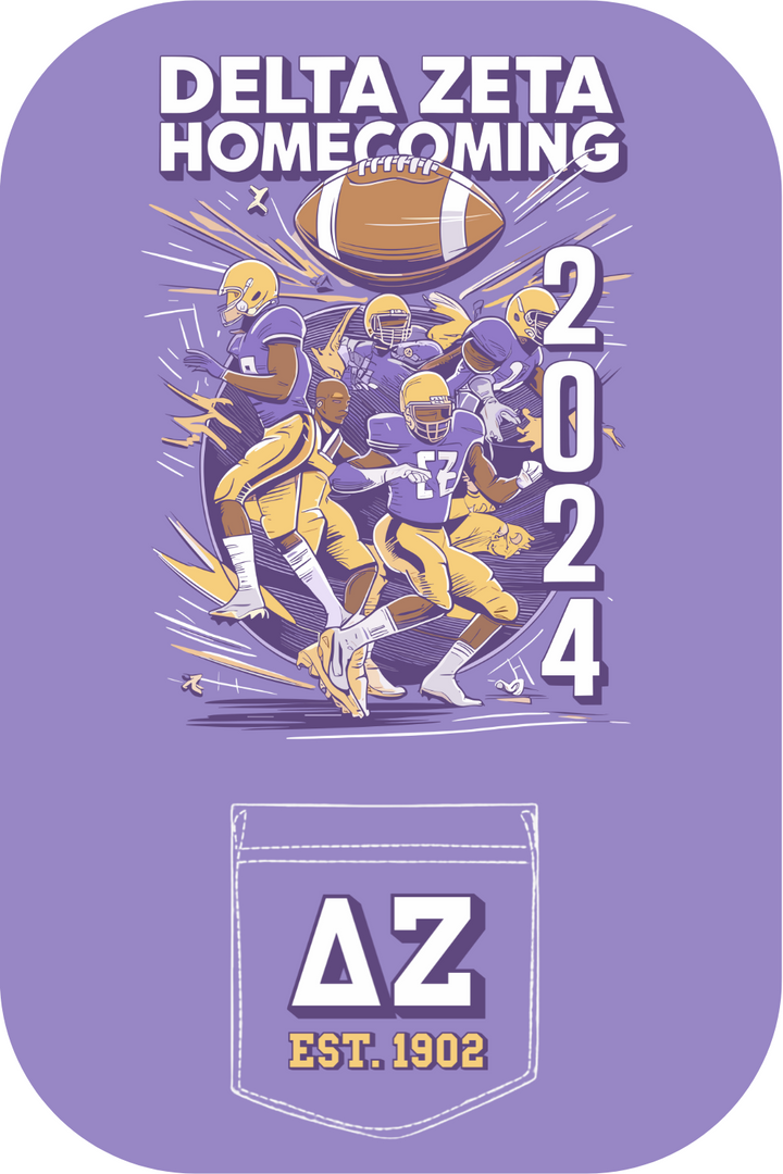 Custom Delta Zeta Homecoming