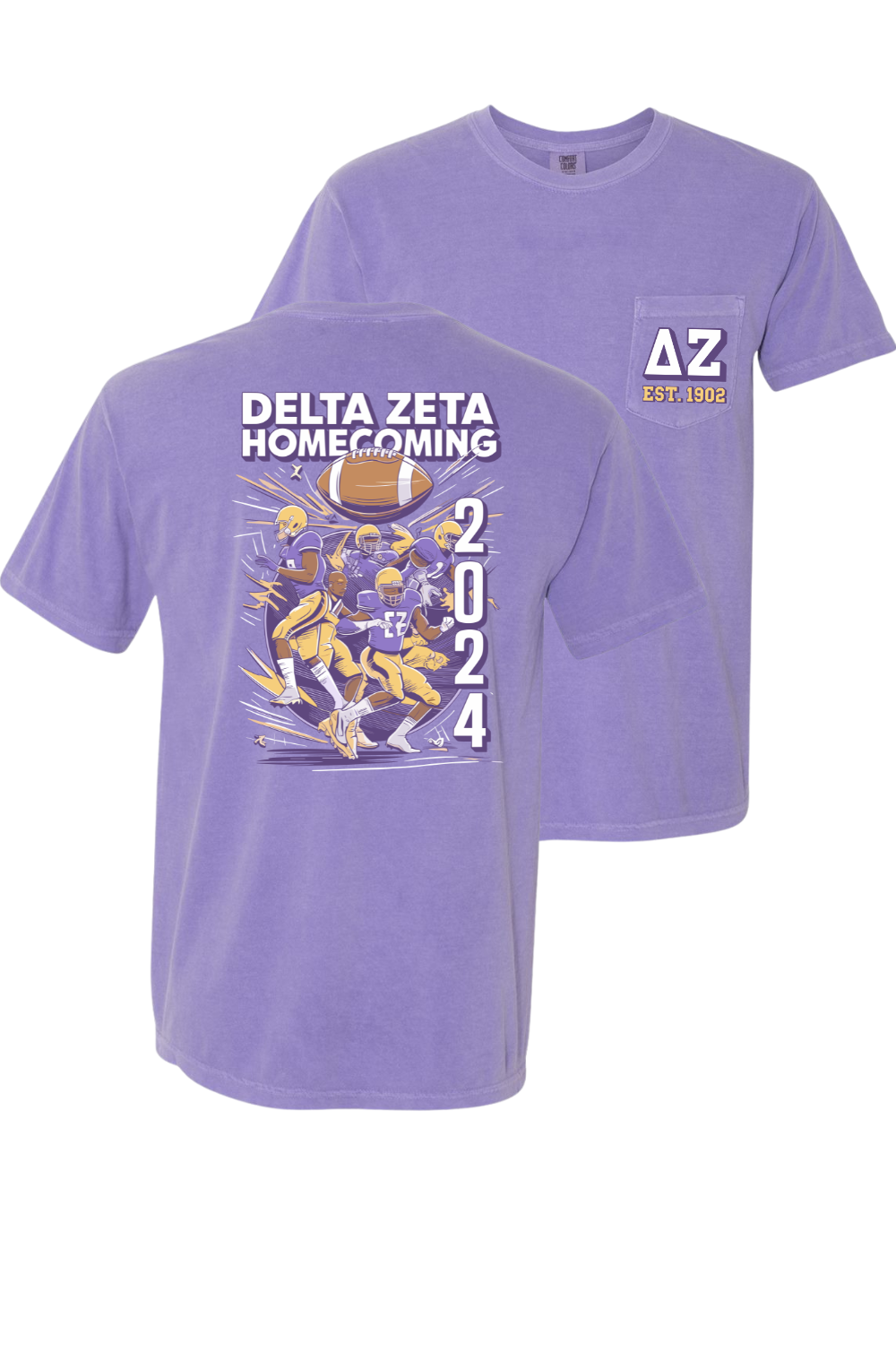 Custom Delta Zeta Homecoming