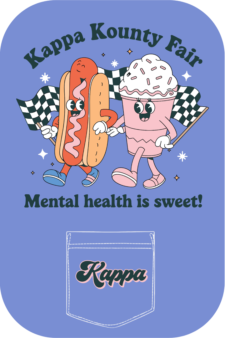 Custom Kappa Kounty Fair Mental Health Is Sweet