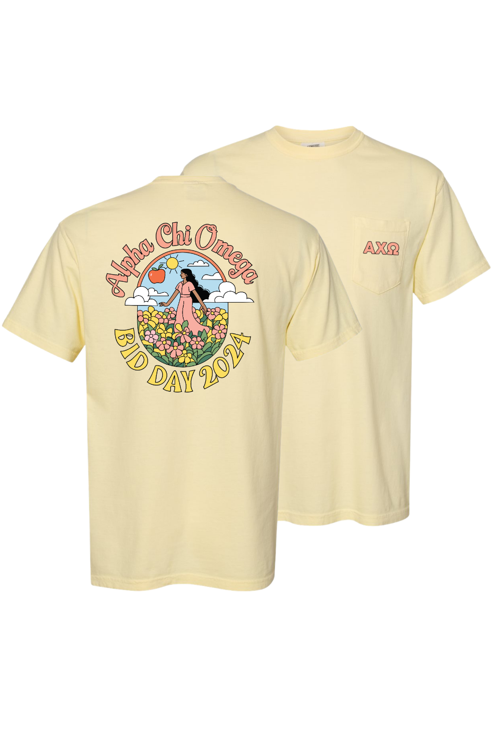 Custom Alpha Chi Omega Bid Day