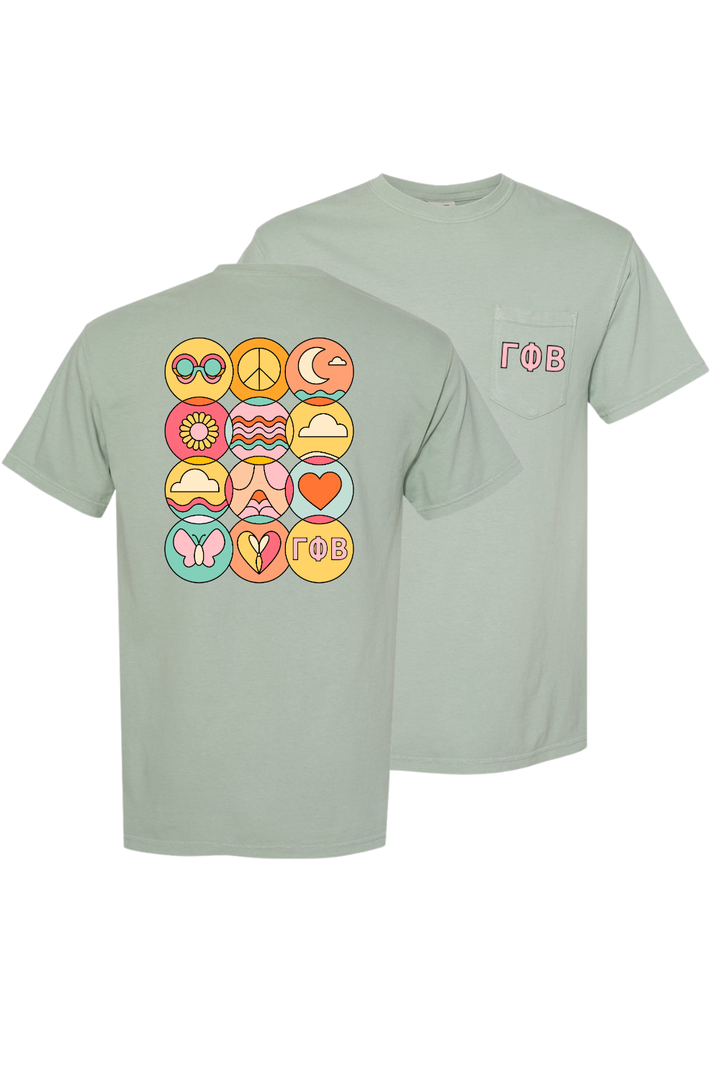 Custom Gamma Phi Beta Hippie