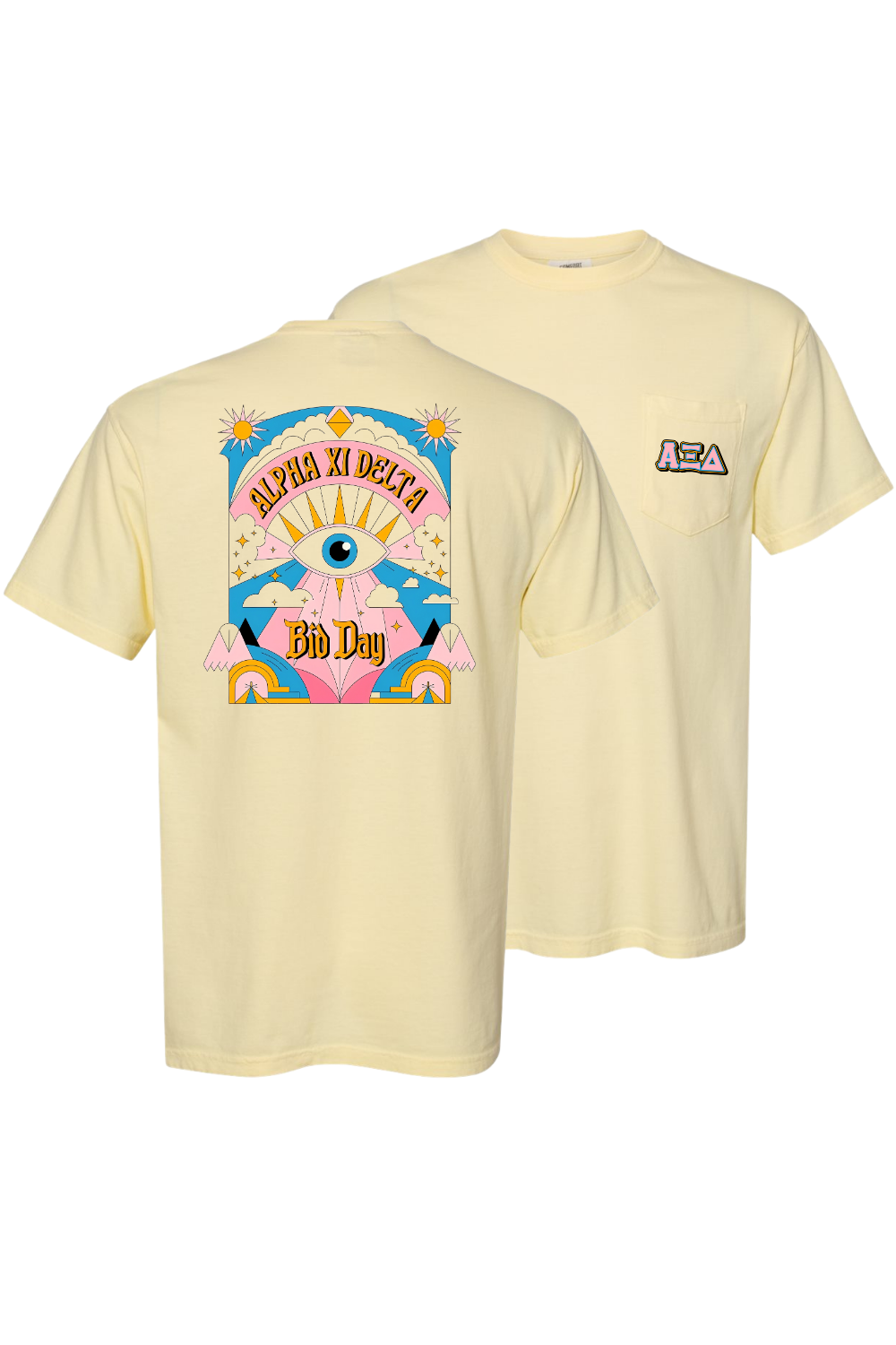 Custom Alpha Xi Delta Bid Day