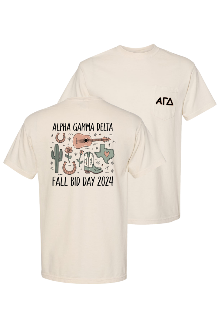 Custom Alpha Gamma Delta Fall Bid Day