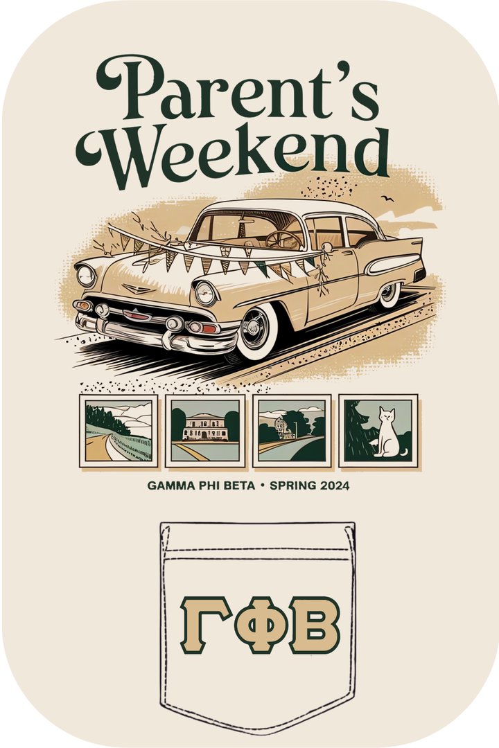 Custom Parents Weekend Gamma Phi Beta