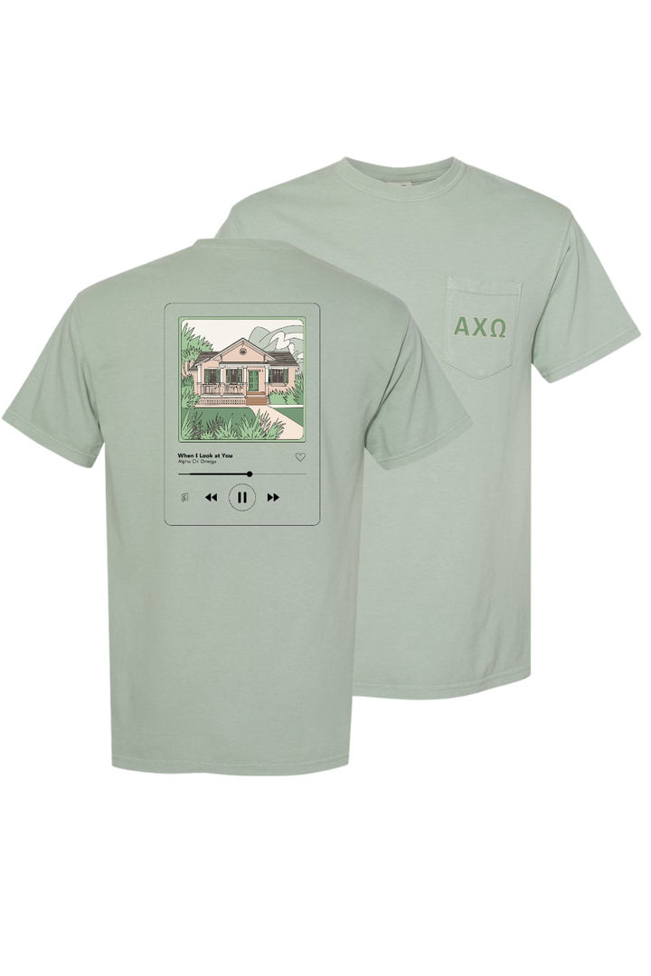 Custom When I Look At You Alpha Chi Omega