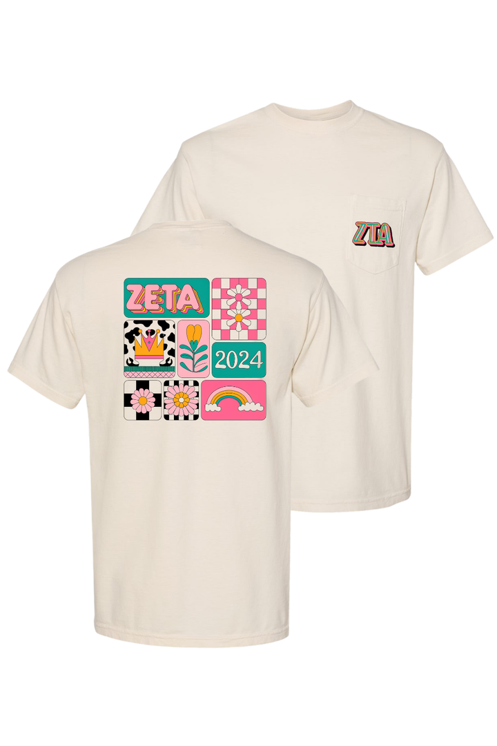 Custom Zeta Tau Alpha Hippie