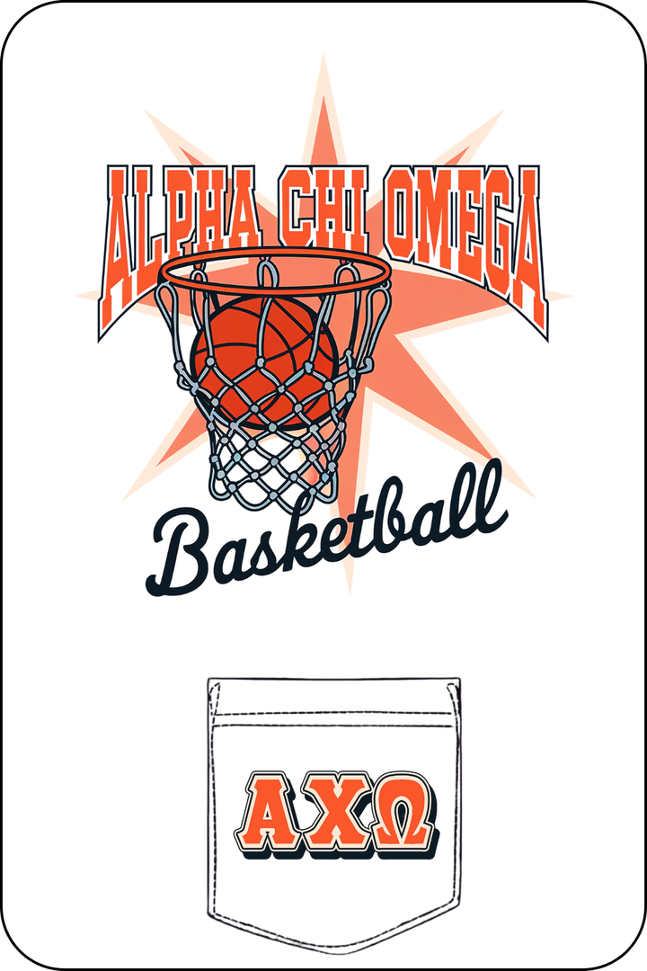 Custom Alpha Chi Omega Basketball