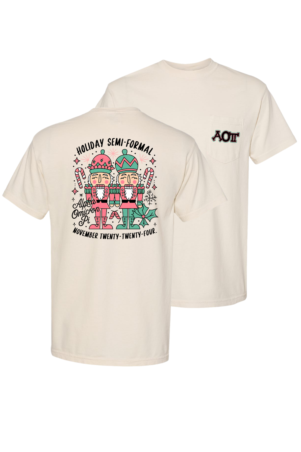 Custom Holiday Semi-Formal Alpha Omicron Pi