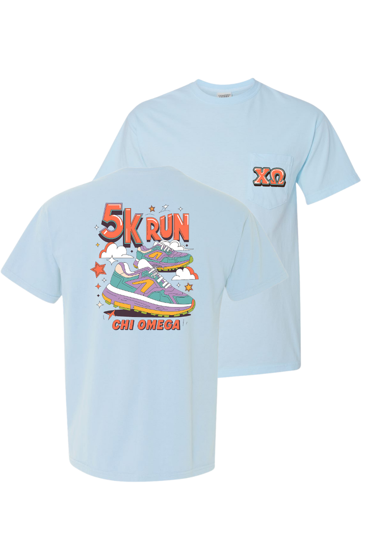 Custom 5K Run Chi Omega