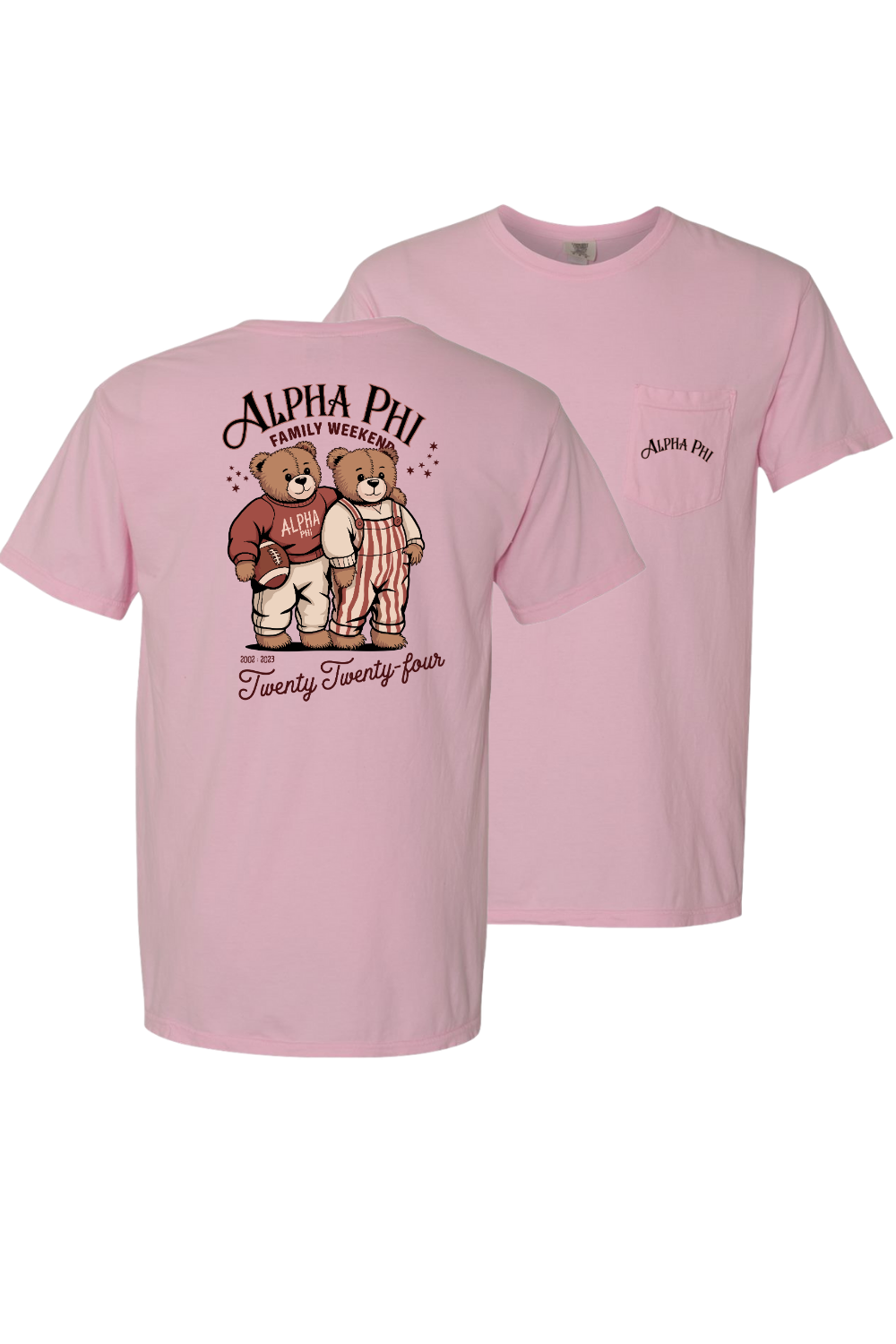 Custom Alpha Phi Family Weekend