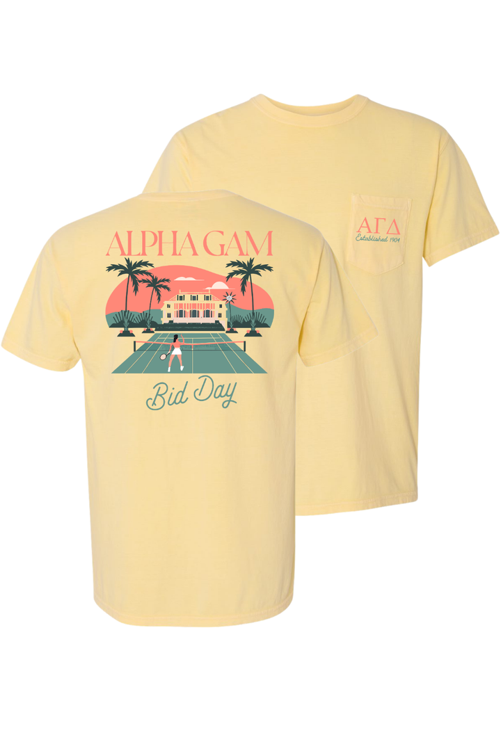 Custom Alpha Gam Bid Day