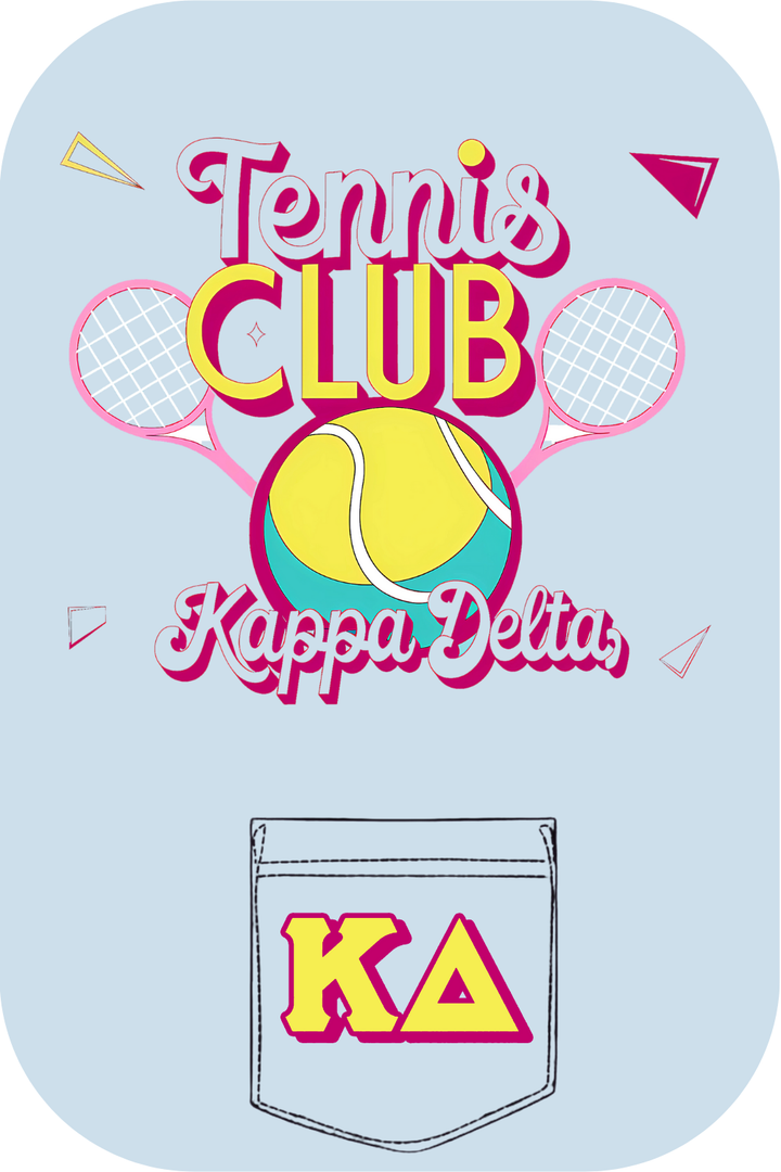 Custom Tennis Club Kappa Delta
