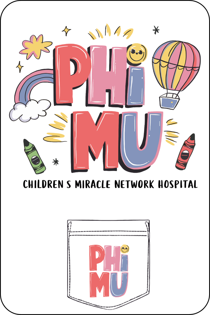 Custom Phi Mu Children's Miracle Network Hospital