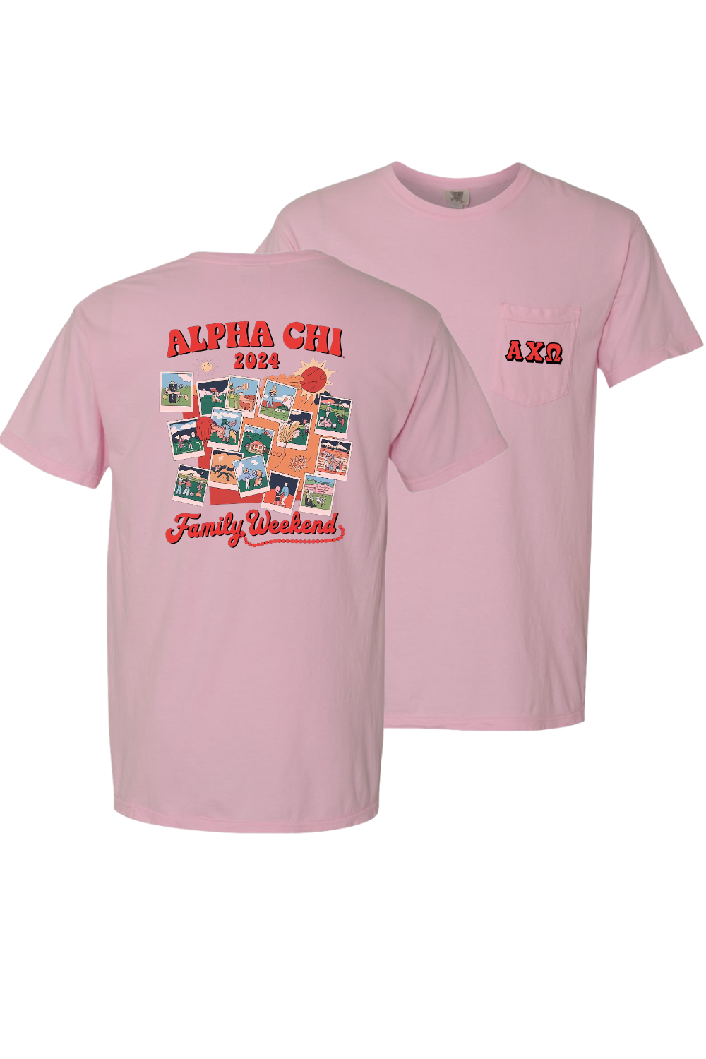 Custom Alpha Chi Omega Family Weekend