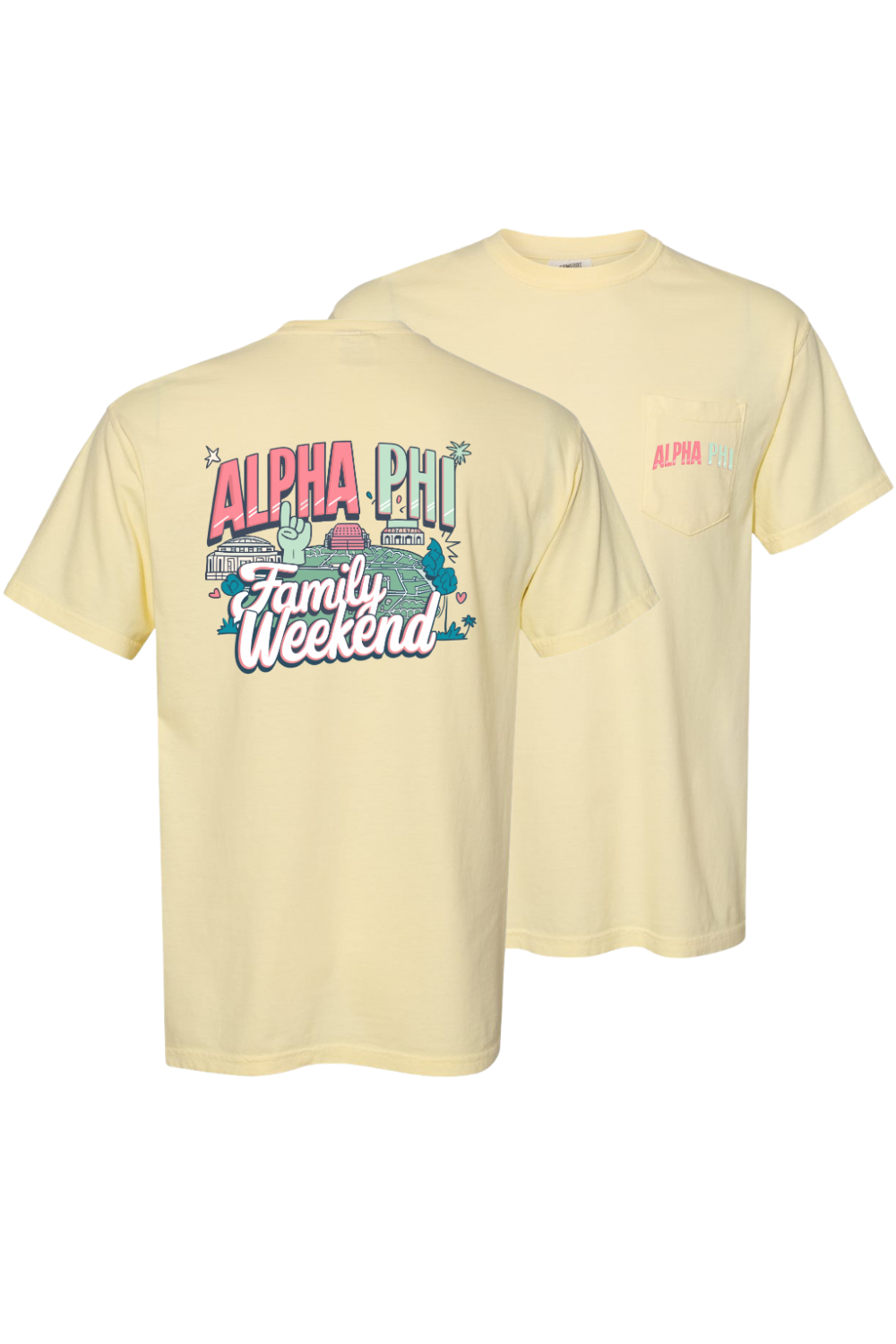 Custom Alpha Phi Family Weekend