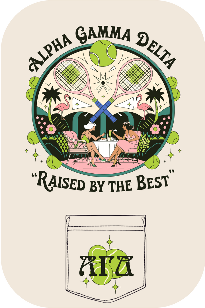 Custom Alpha Gamma Delta Raised By The Best