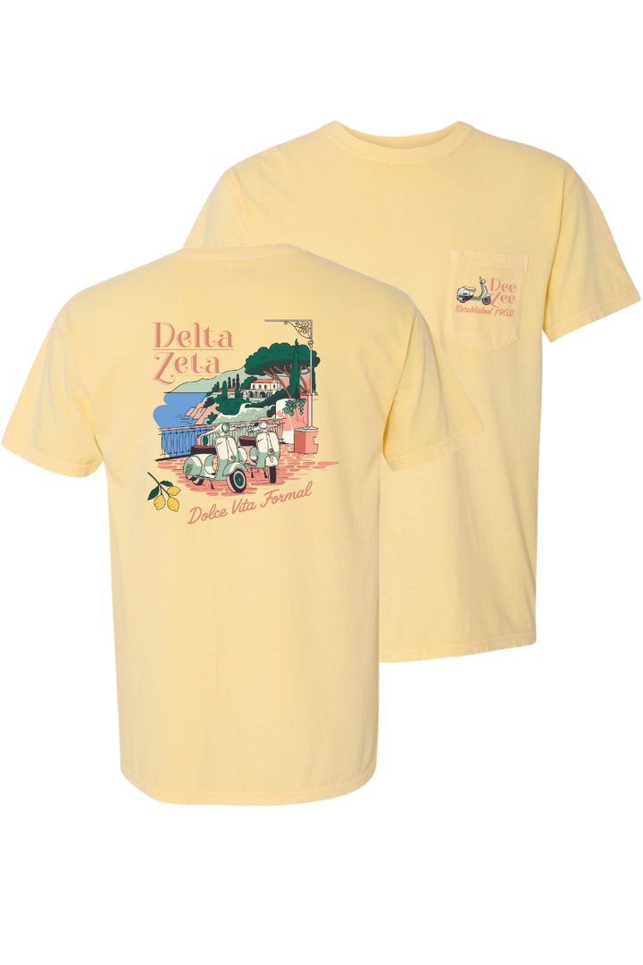 Custom Delta Zeta Dolce Vita Formal