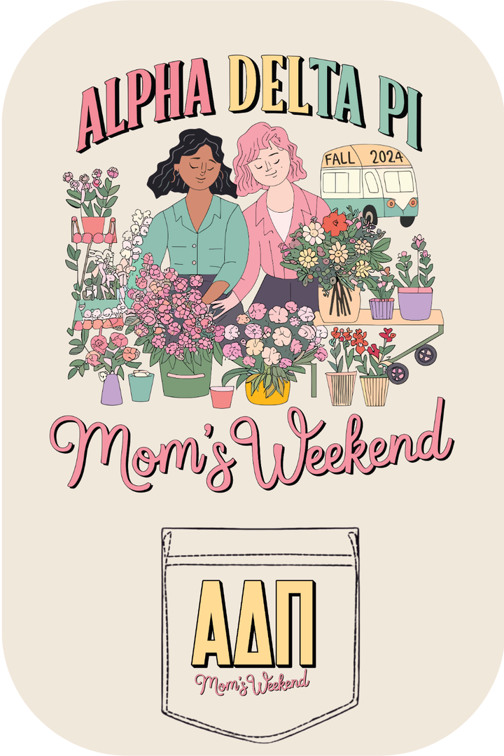 Custom Alpha Delta Pi Mom's Weekend