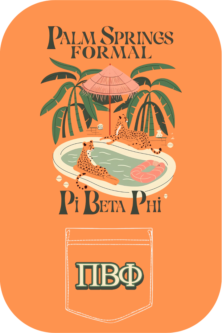 Custom Palm Springs Formal Pi Beta Phi