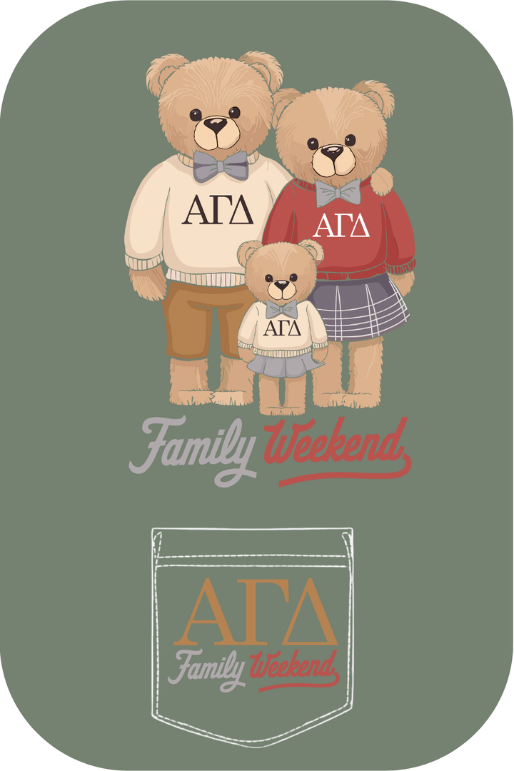 Custom Family Weekend Alpha Gamma Delta