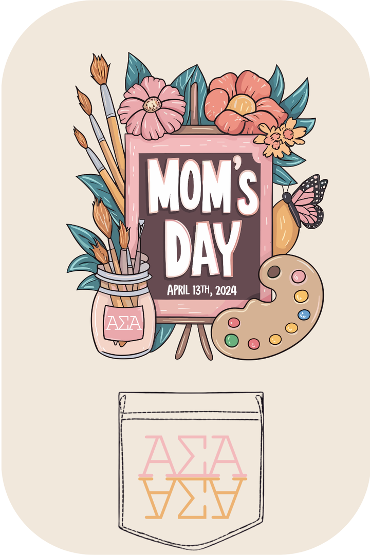 Custom Mom's Day Alpha Sigma