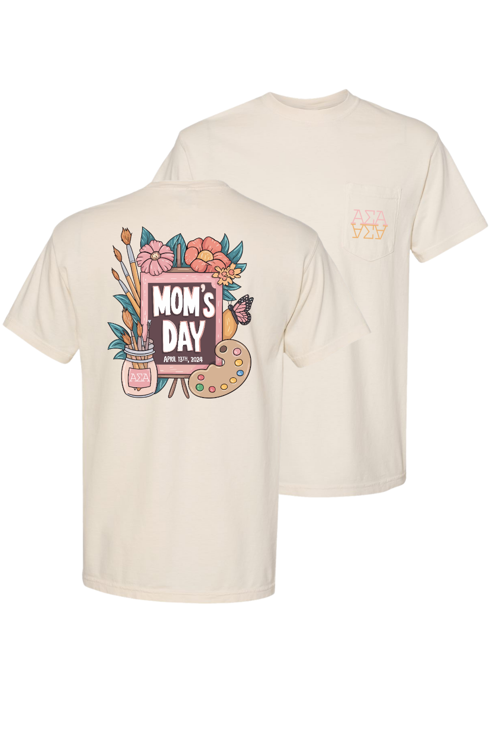 Custom Mom's Day Alpha Sigma