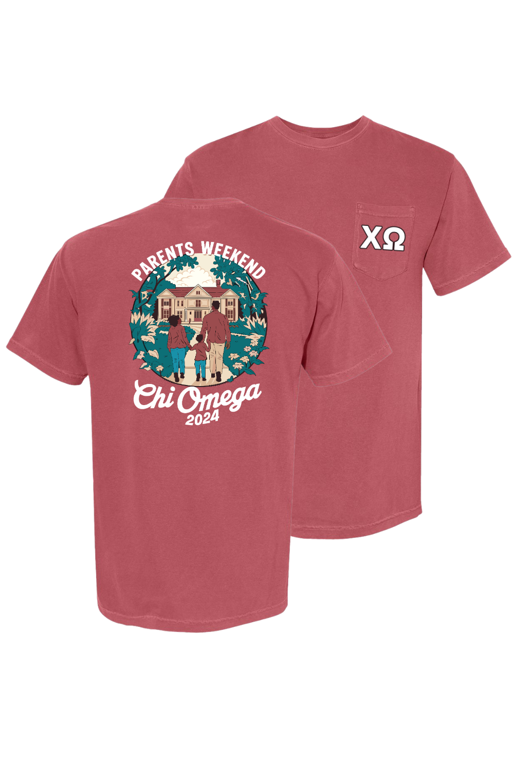 Custom Parents Weekend Chi Omega
