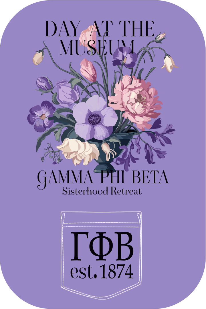 Custom Day At The Museum Gamma Phi Beta