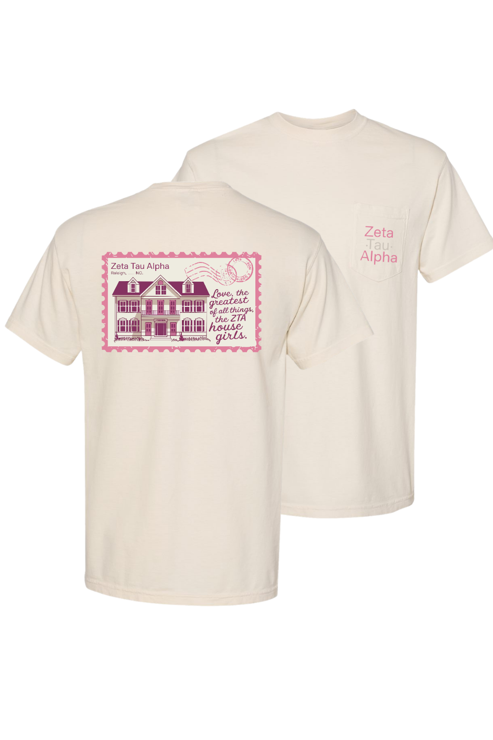 Custom Zeta Tau Alpha House Girls