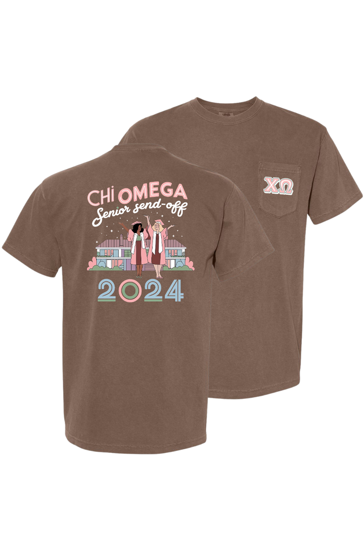 Custom Chi Omega Senior Send-Off