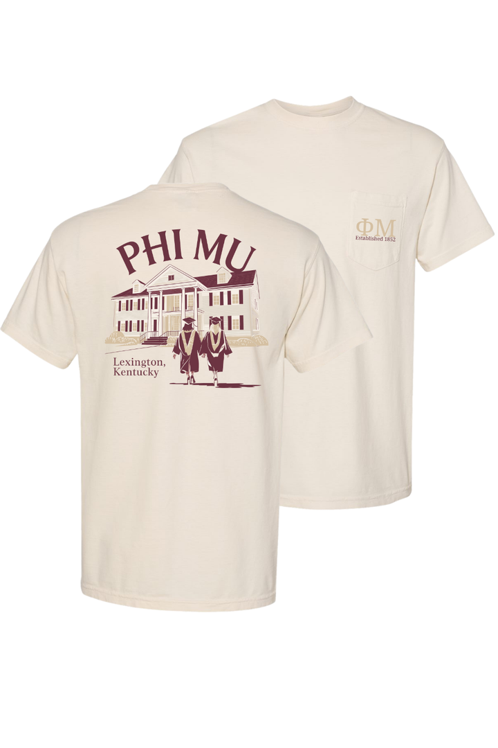 Custom Phi Mu Graduation Day