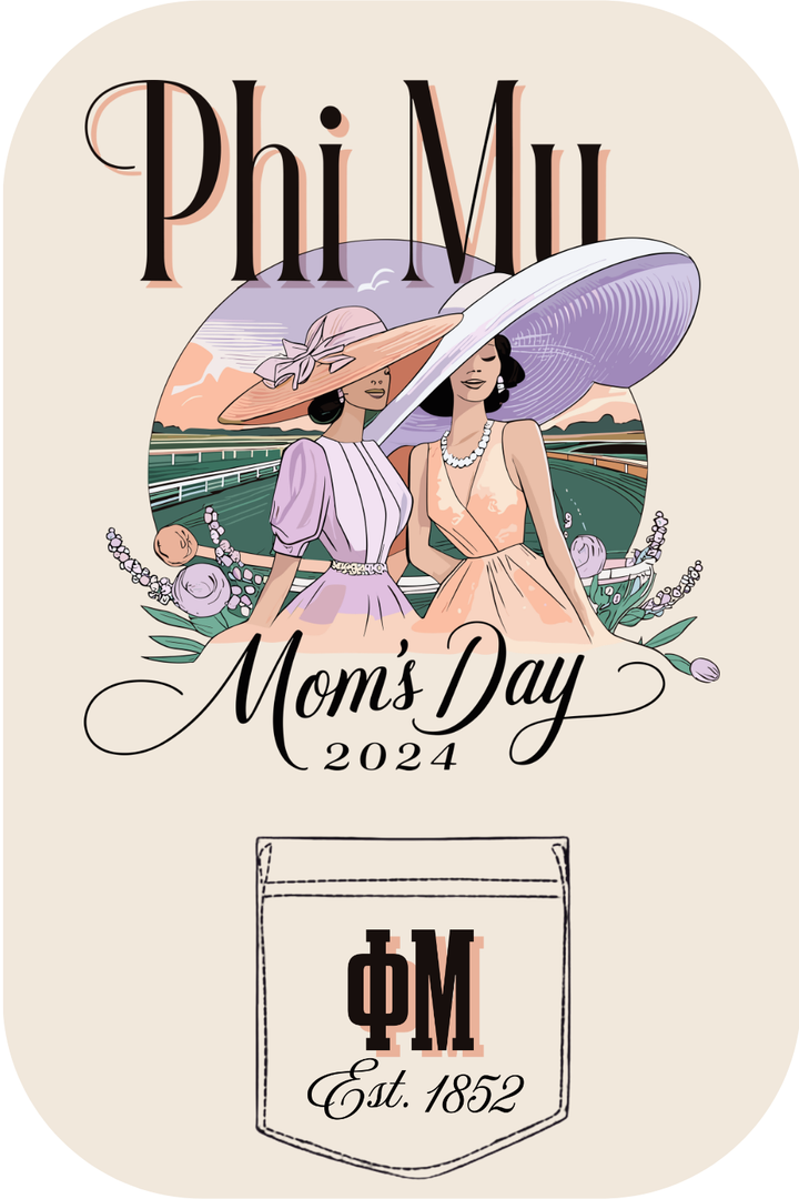 Custom Phi Mu Mom's Day