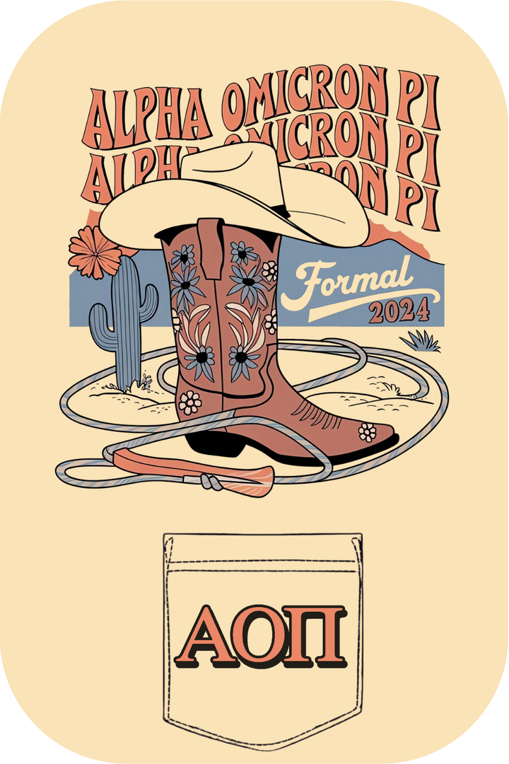 Custom Alpha Omicron Pi Formal