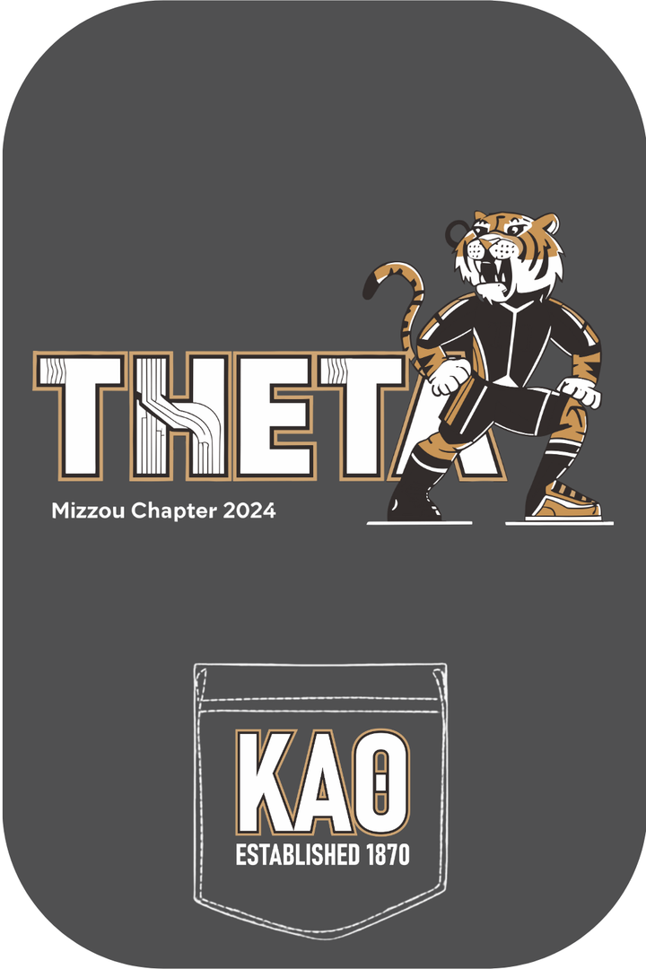 Custom Theta Mizzou Chapter