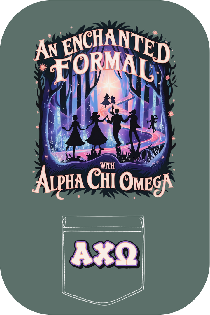 Custom An Enchanted Formal With Alpha Chi Omega