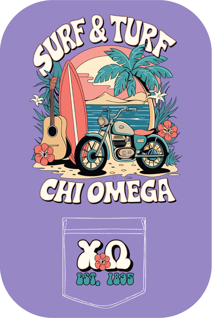 Custom Surf & Turf Chi Omega