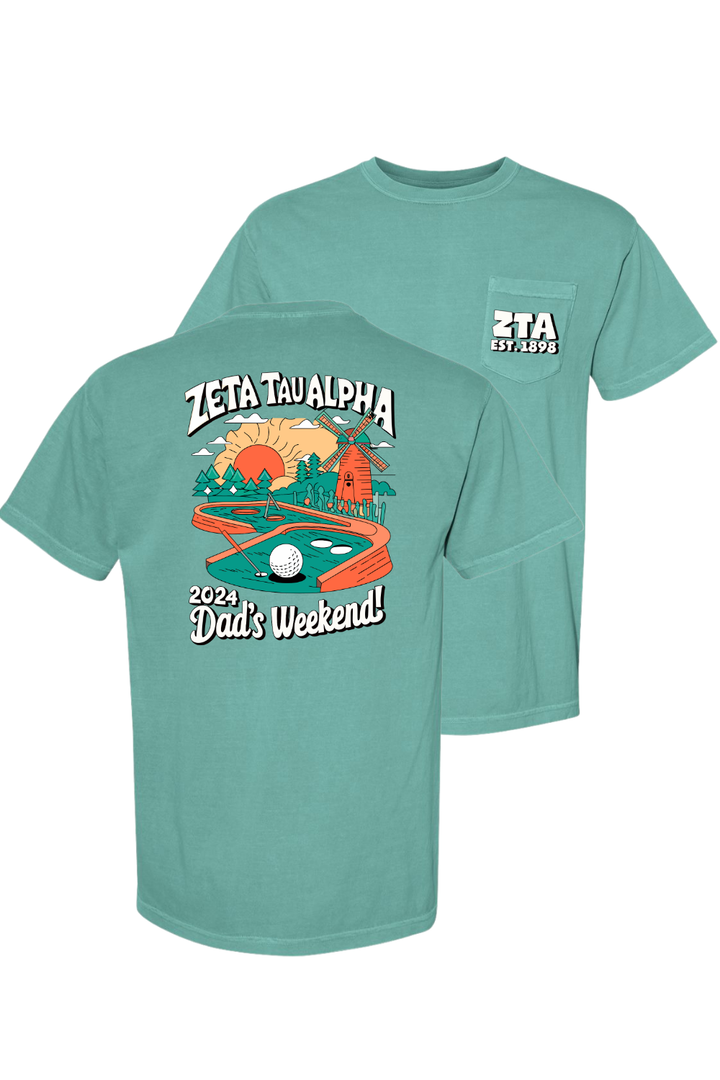 Custom Zeta Tau Alpha Dad's Weekend