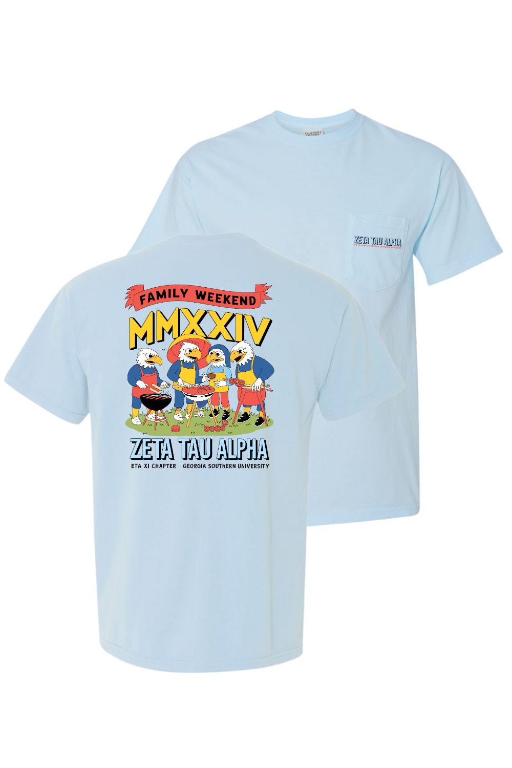 Custom Family Weekend Zeta Tau Alpha
