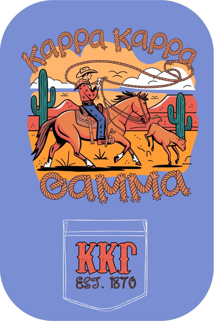 Custom Kappa Kappa Gamma Horseback Riding