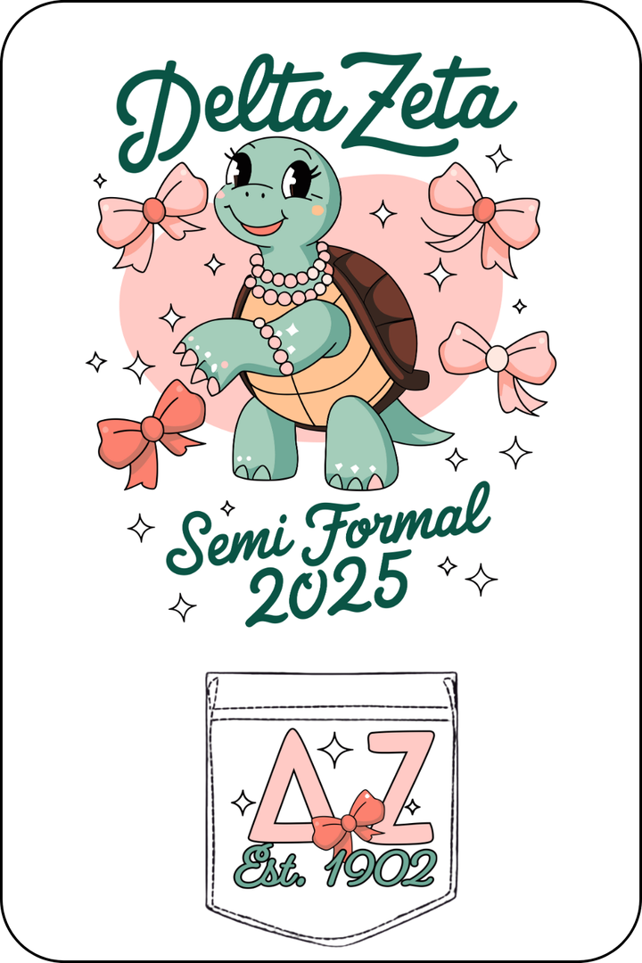 Custom Delta Zeta Semi Formal