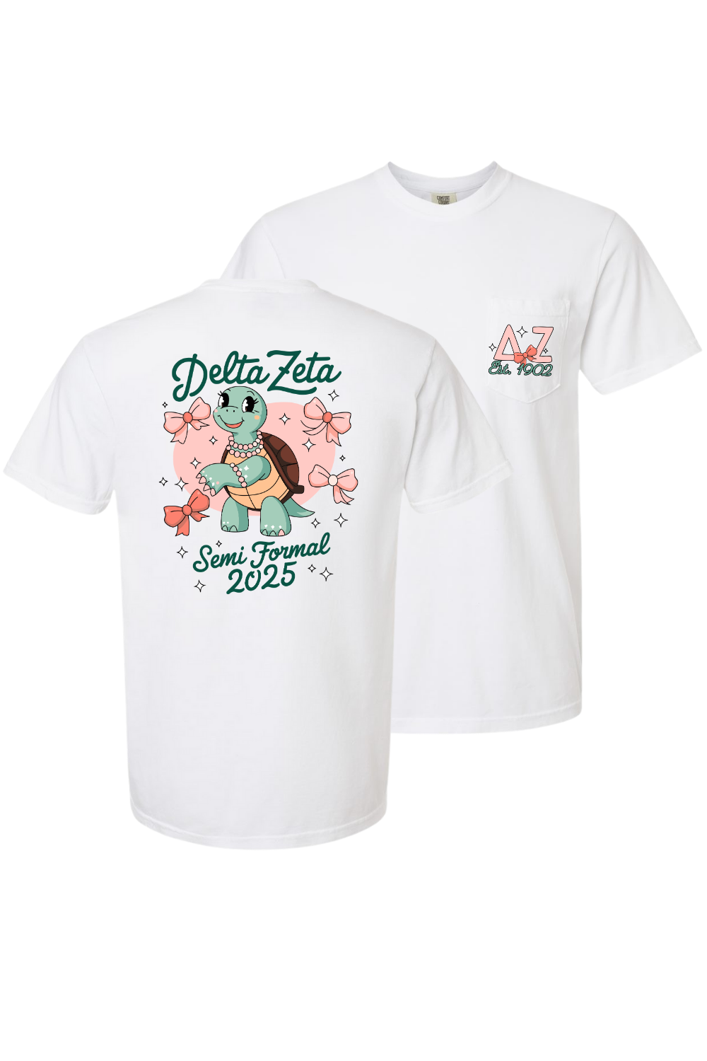 Custom Delta Zeta Semi Formal