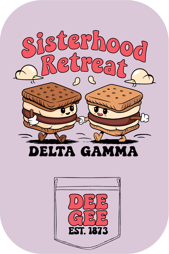 Custom Sisterhood Retreat Delta Gamma