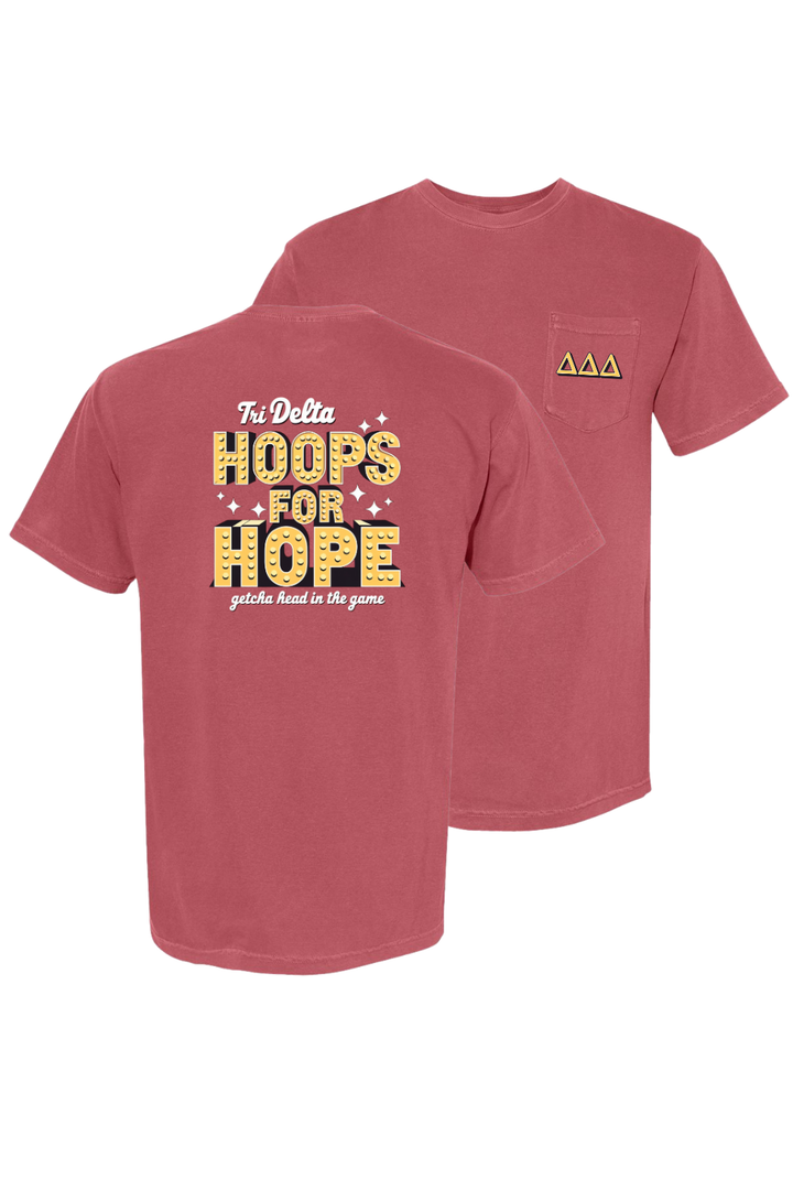 Custom Tri Delta Hoops For Hope