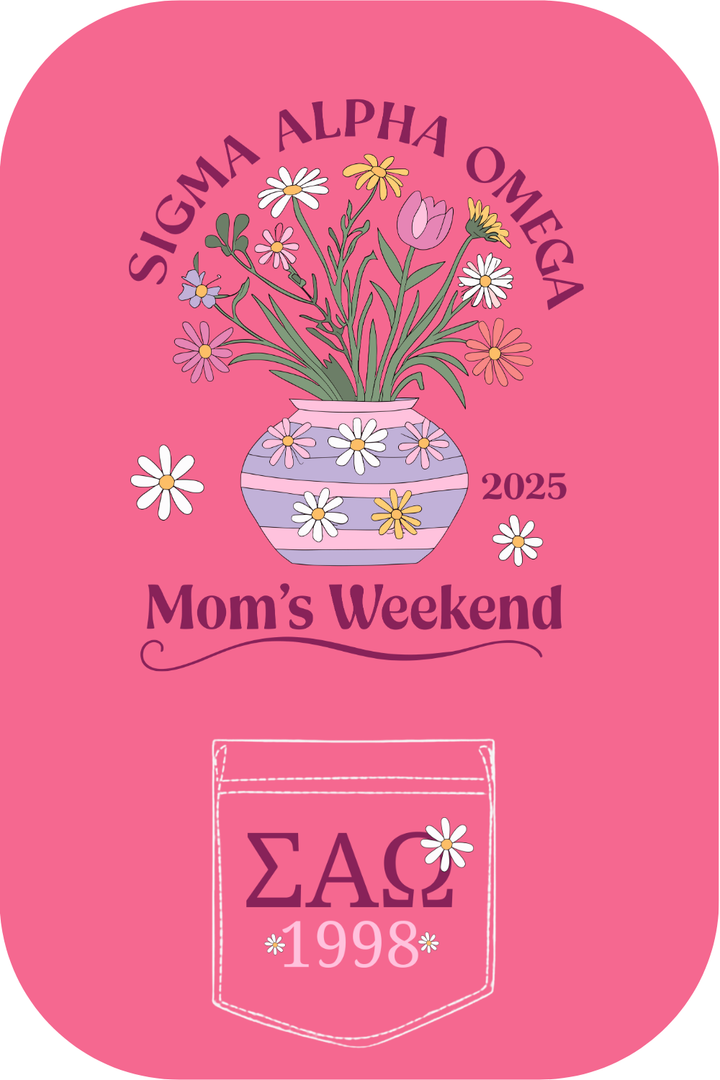 Custom Sigma Alpha Omega Mom's Weekend
