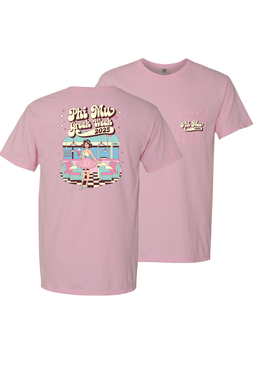 Custom Phi Mu Greek Week