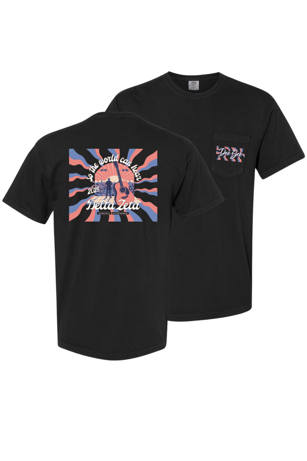 Custom So The World Can Hear Delta Zeta