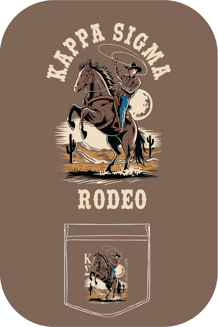 Custom Kappa Sigma Rodeo Cowboy