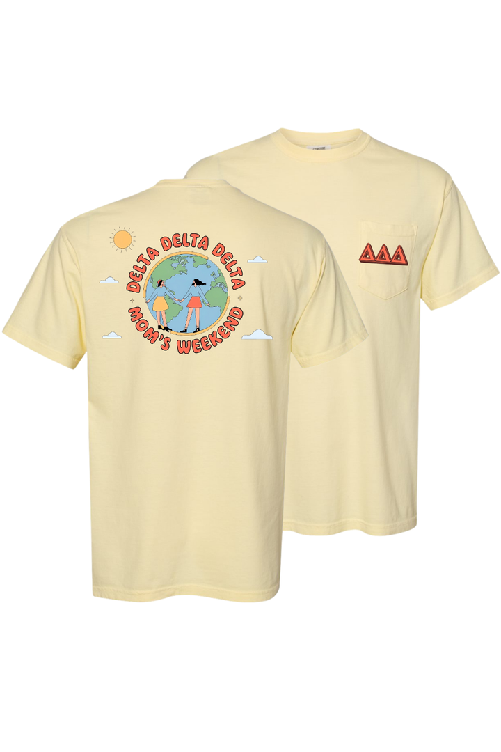 Custom Delta Delta Delta Mom's Weekend