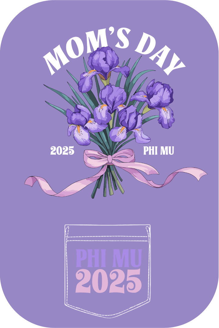 Custom Mom's Day Phi Mu