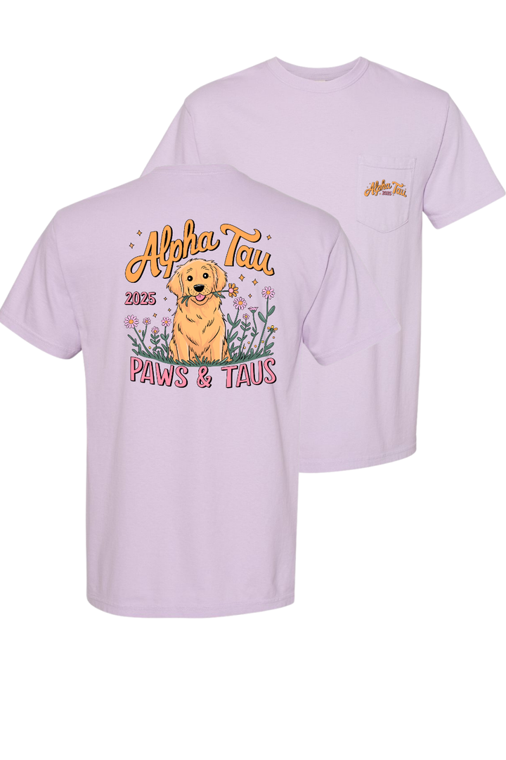 Custom Alpha Tau Paws & Taus